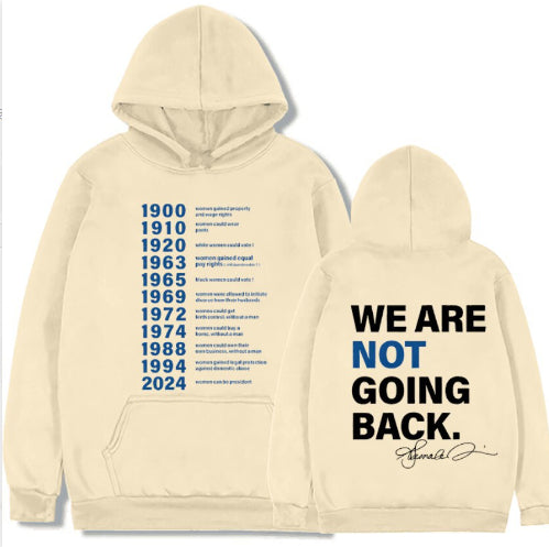 Trendy Letter Print Casual Hoodie for Women