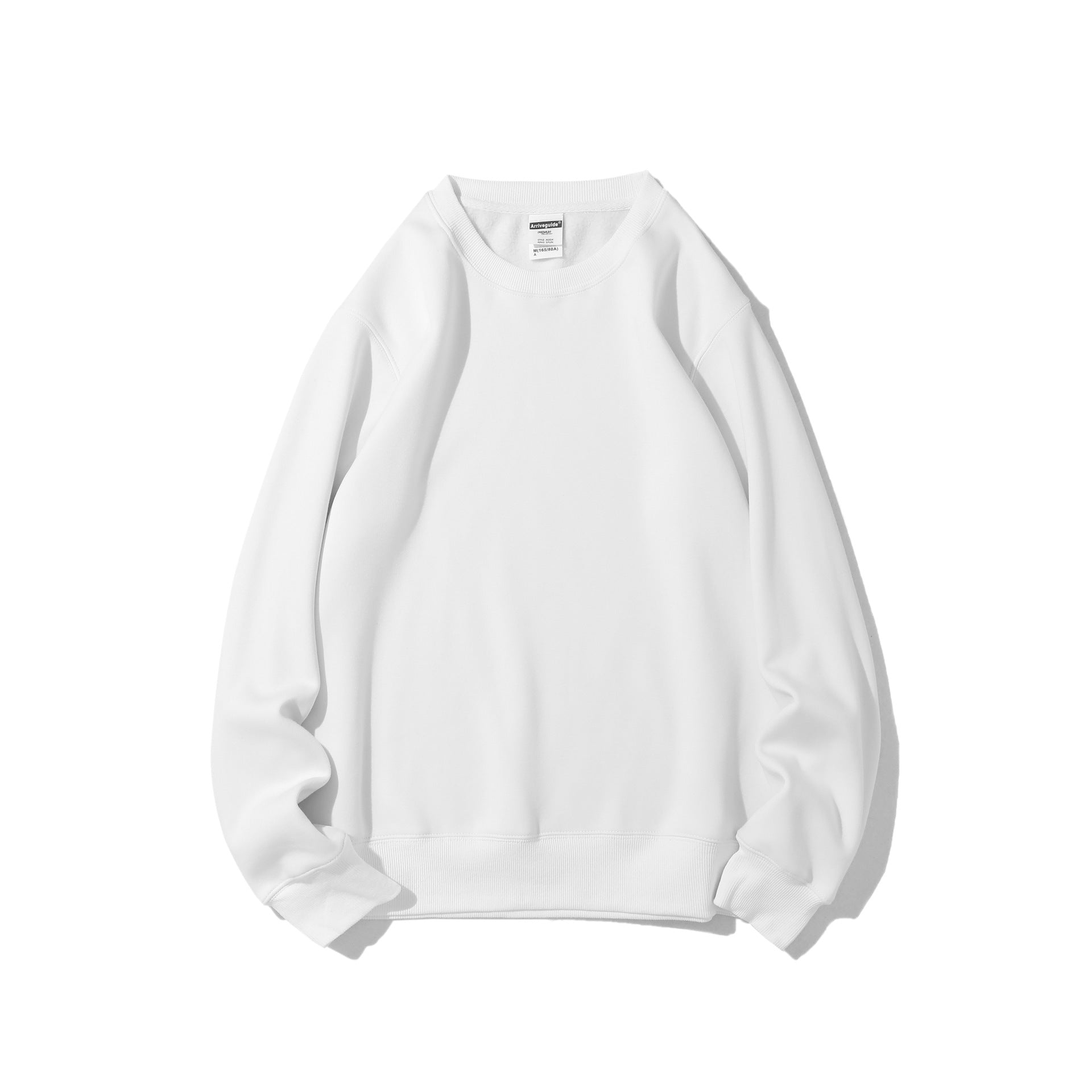 Cozy Fleece-Lined Candy Color Pullover Sweater