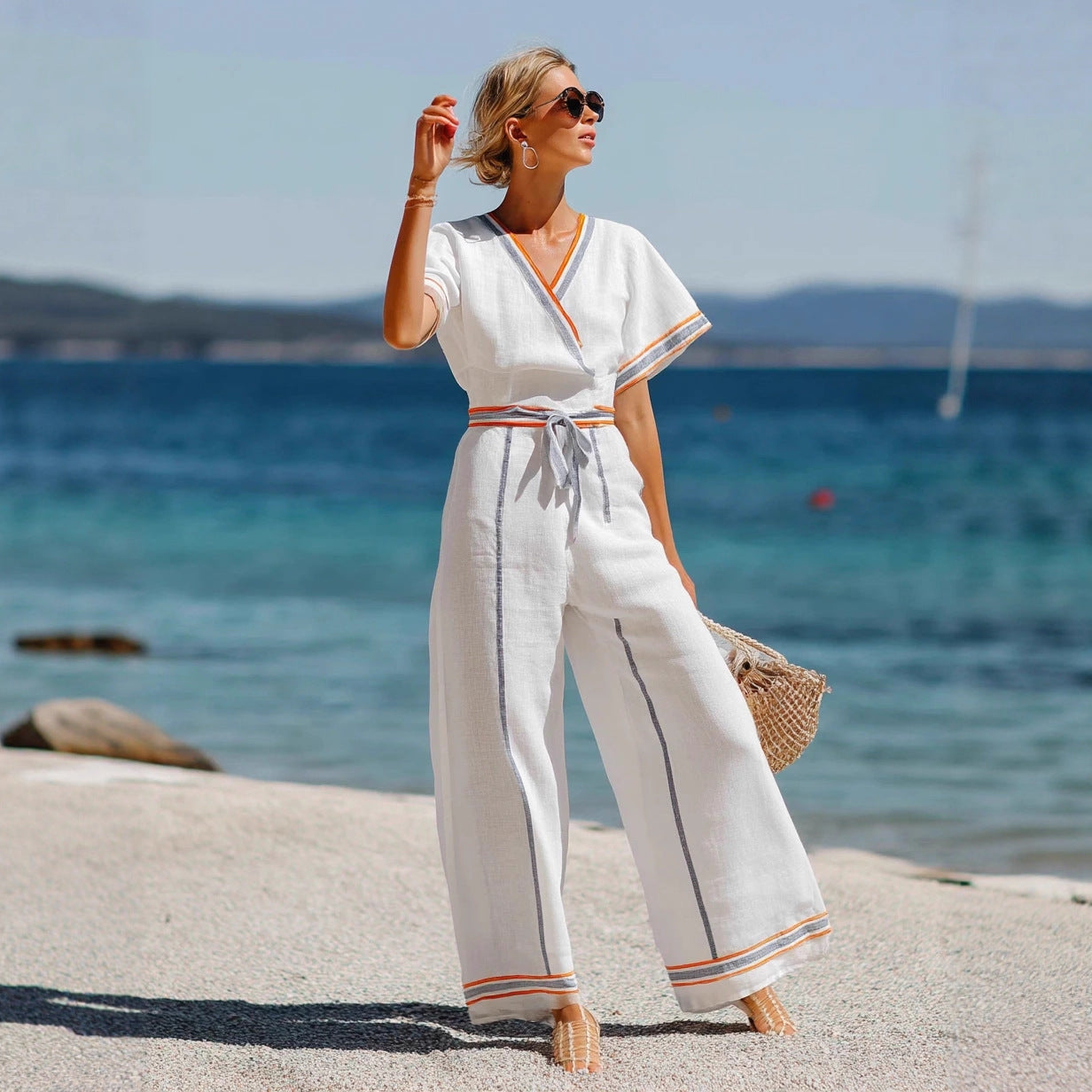 Casual  Fashionable And Chic New Womens Jumpsuit