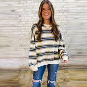 Pullover Sweatshirt Printed Long-sleeved Top Women