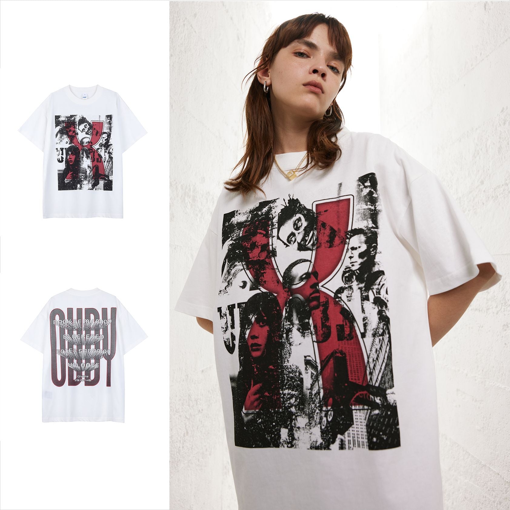 Retro City Fantasy Graphic Short Sleeve Tee