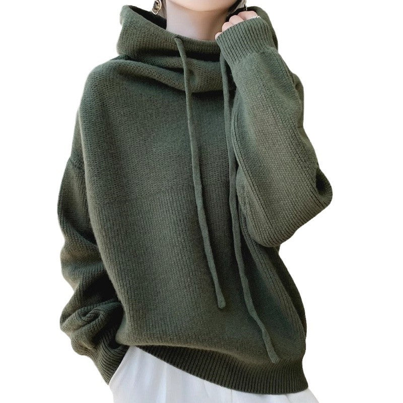 Cozy Oversized Winter Knit Sweater for Women