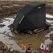 Zipper‑Type Mini Excavator Cover for Sun and Snow Protection