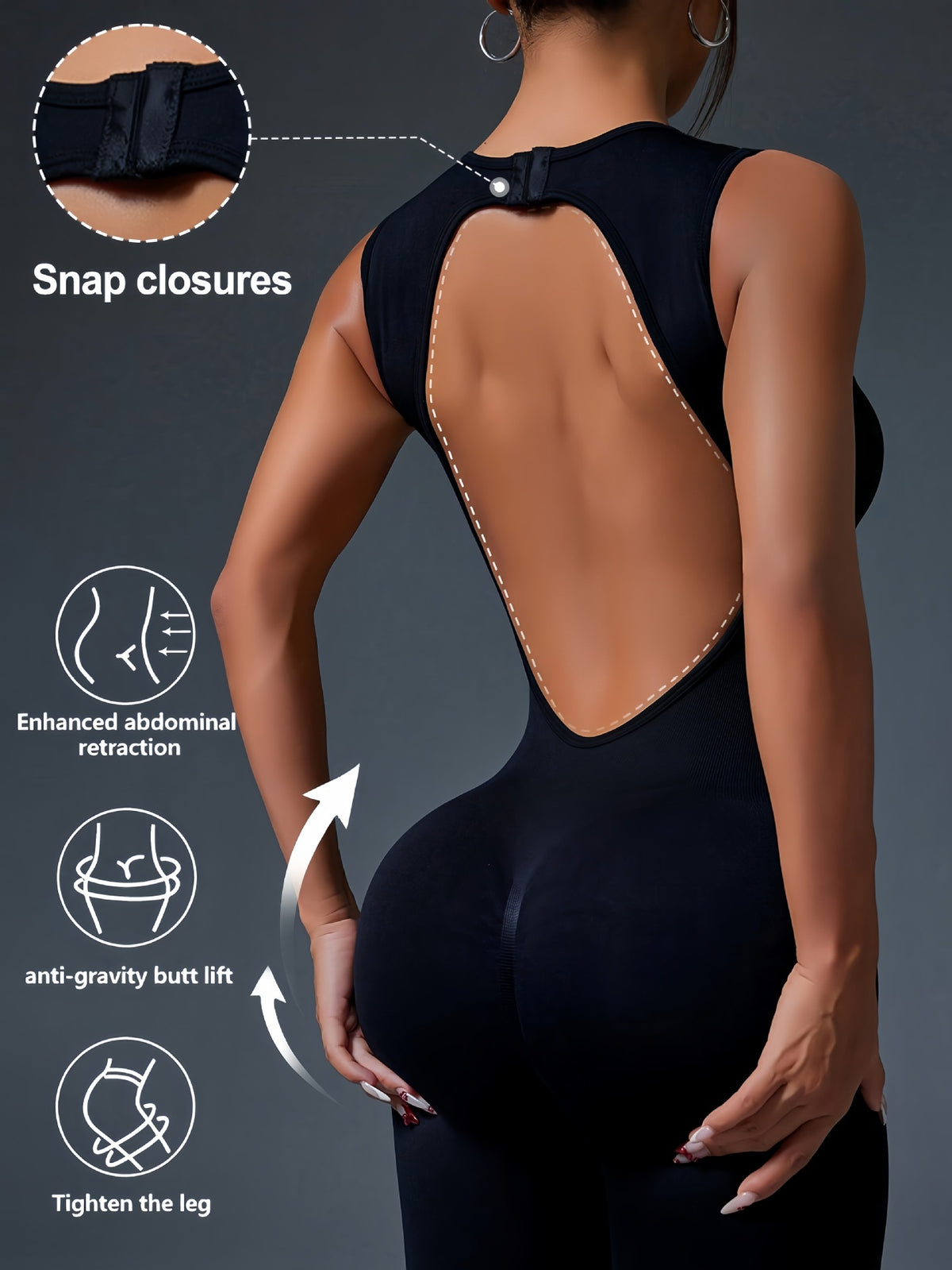 Seamless All-in-One Women's Yoga Jumpsuit