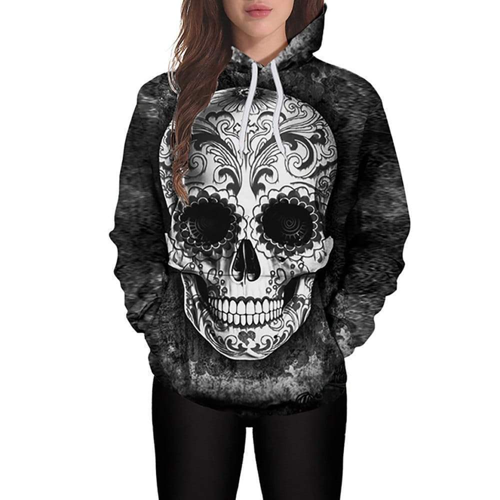 Cozy Loose Fit Hooded Long Sleeve Pullover Sweater
