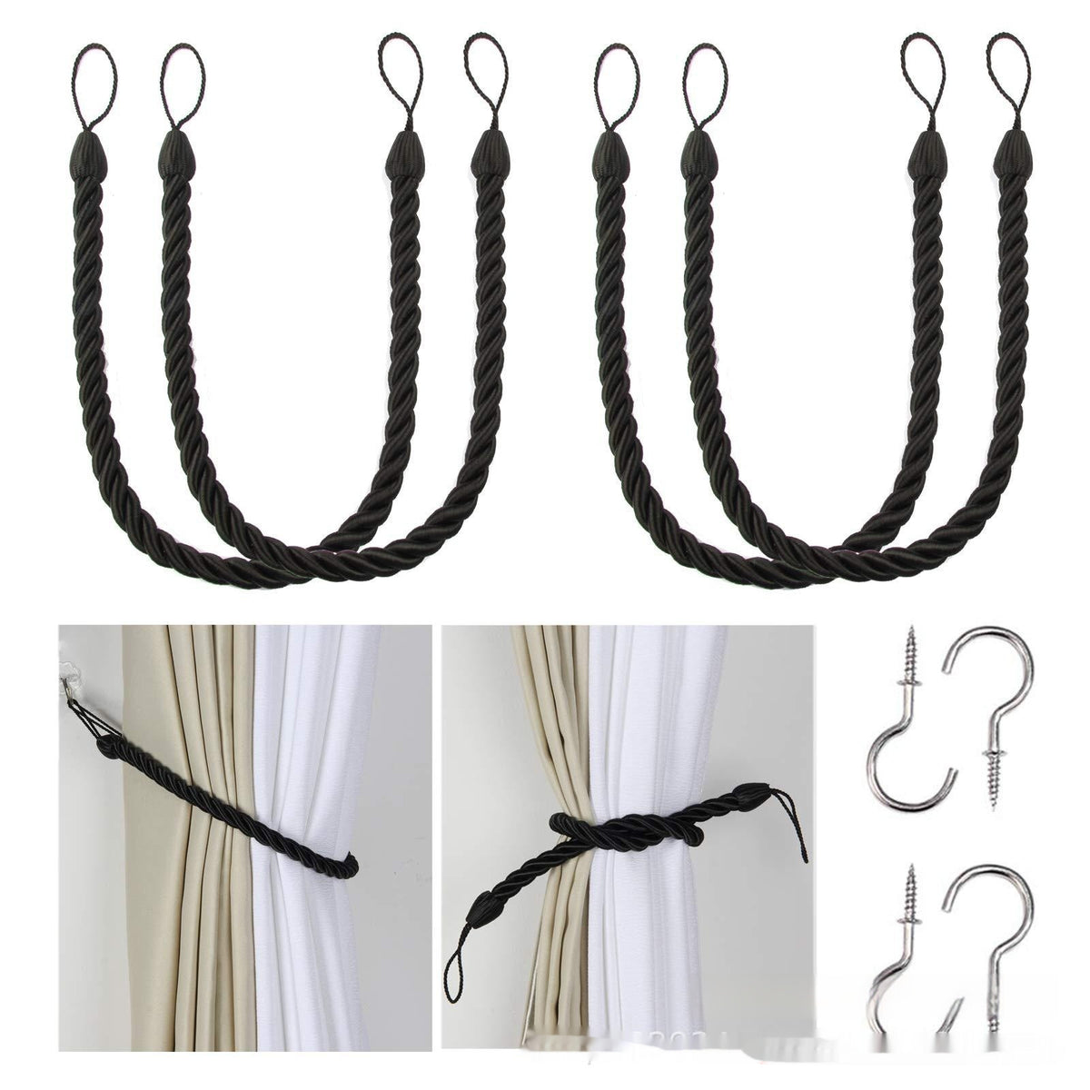 Curtain Bandage Rope Hand-woven