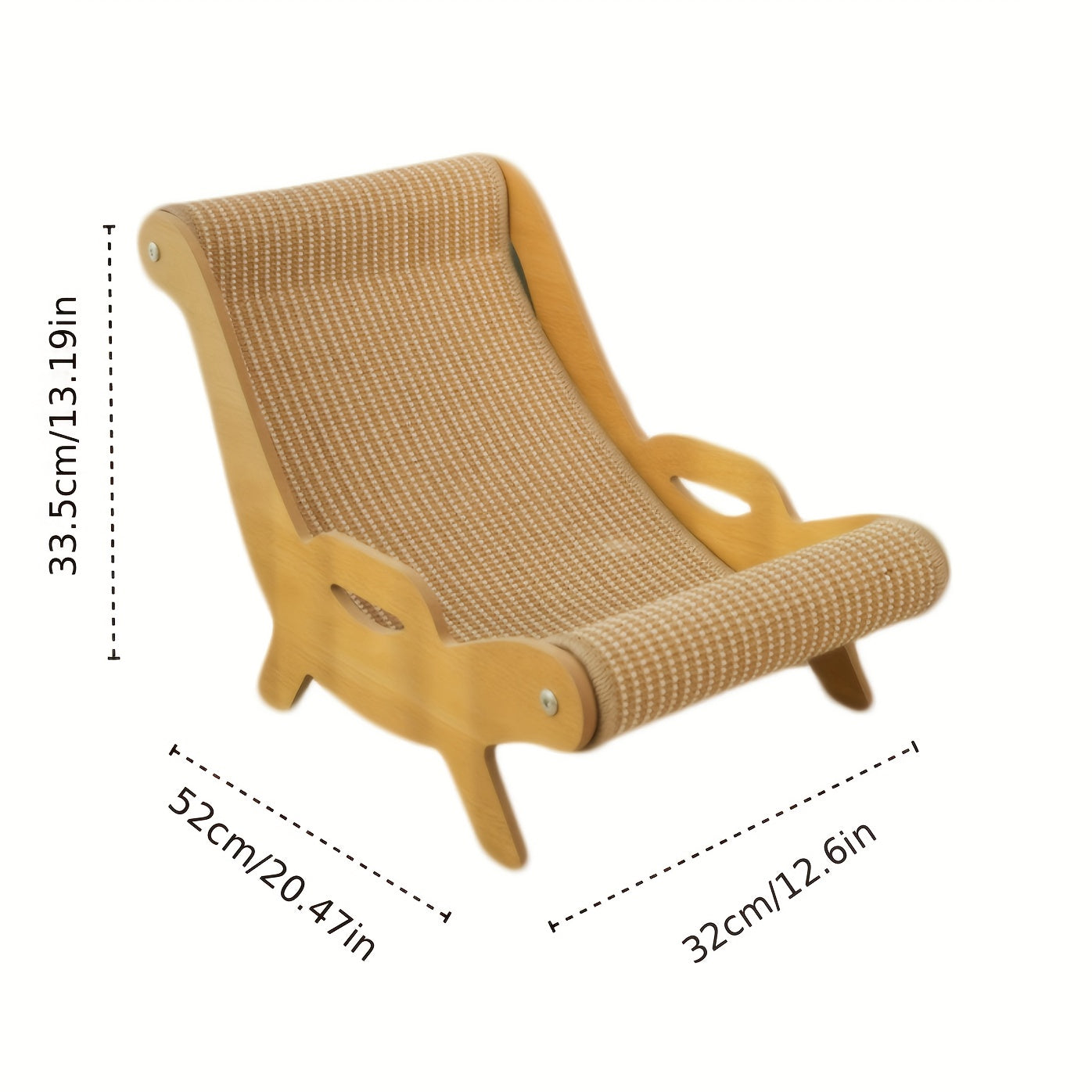 Sturdy Elegant Sisal Cat Scratching Chair - Durable Scratch-resistant Pet Furniture With 3 Styles, High-quality Large Cat Resting Area For Indoor Cats, Scratch-resistant Design For Climbing, Resting