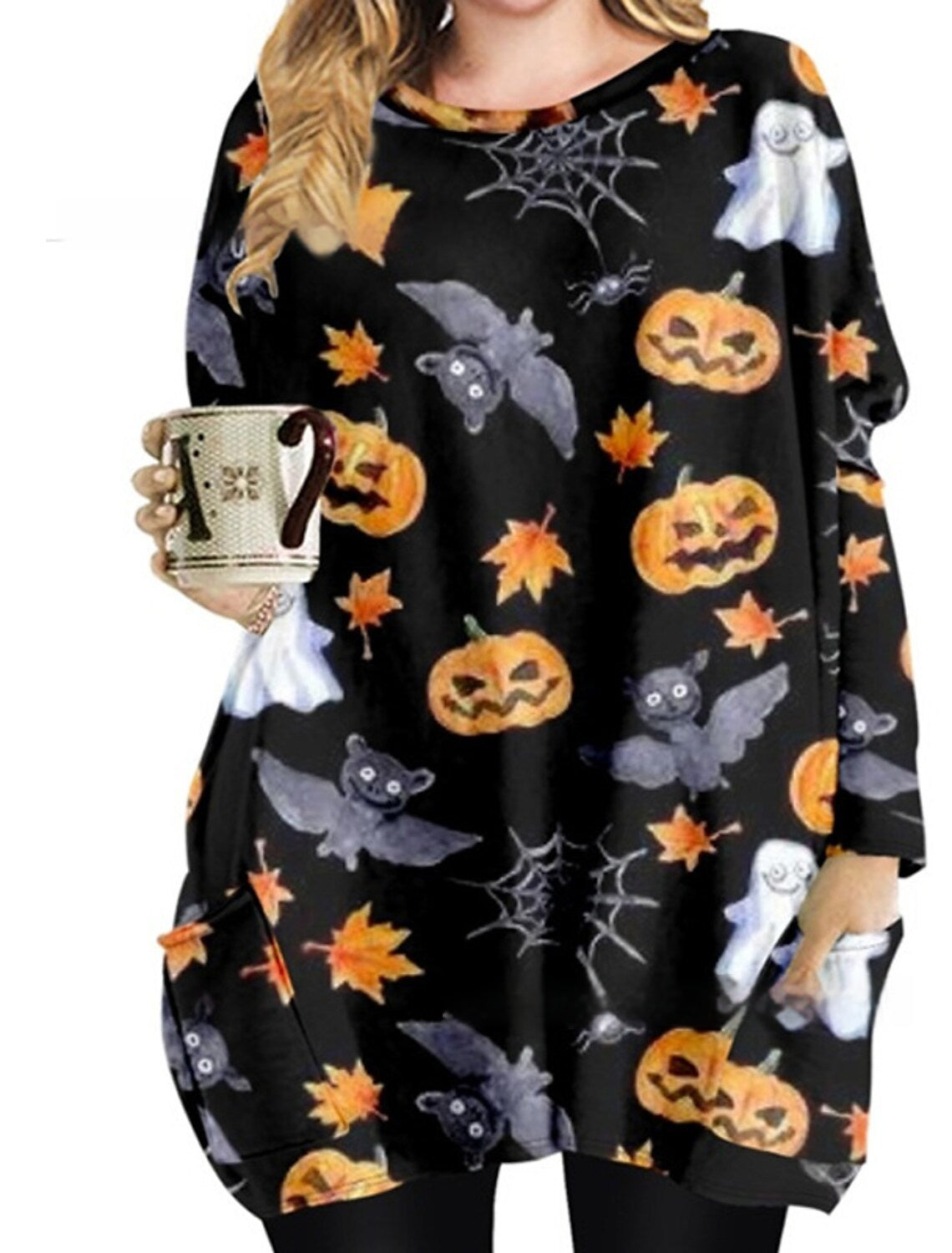 Women's Long-Sleeve Pocket T-Shirt