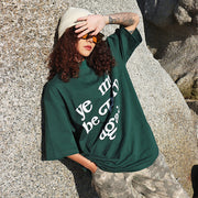 You Must Be Born Again Graphic Cotton Short Sleeve T-Shirt