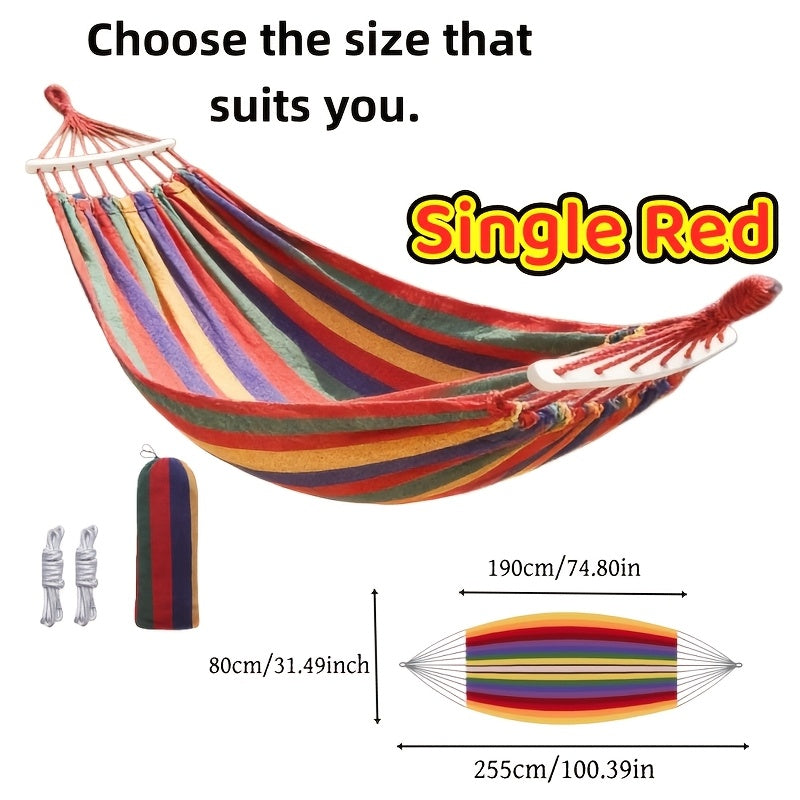 [Outdoor Hammock] A Type of Outdoor Hammock Suitable for Use in Park Pavilions, Gardens, And Balconies, Perfect for Lazy Lounging All Year Round