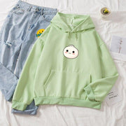 Cozy Green Fleece Hooded Sweatshirt