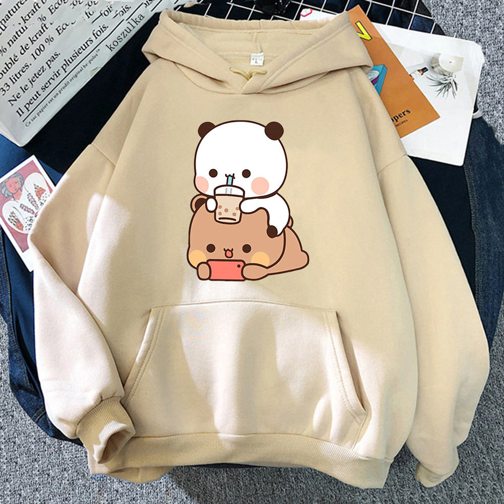 Bubu Dudu Kawaii Graphic Hoodie Cute Aesthetic Pullover