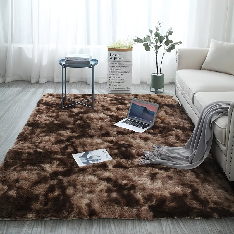 Soft Plush Drum-Shaped Carpet