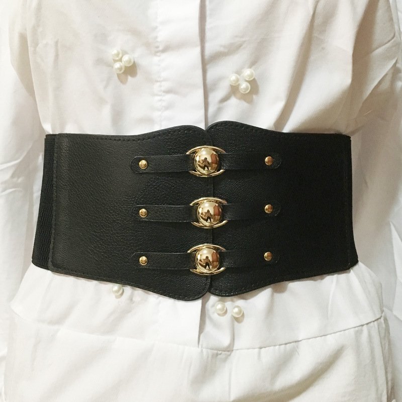 Stretchy Wide Waist Belt for Women