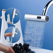 Kitchen Faucet Aerator with Waterfall Sprayer