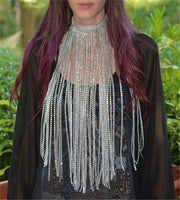 Statement Bib with Long Fringe
