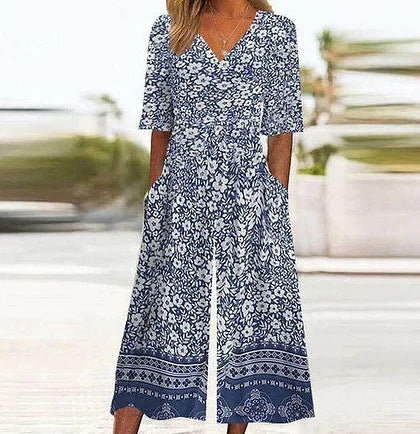 Fashion Women's Wear Strap Temperament Jumpsuit