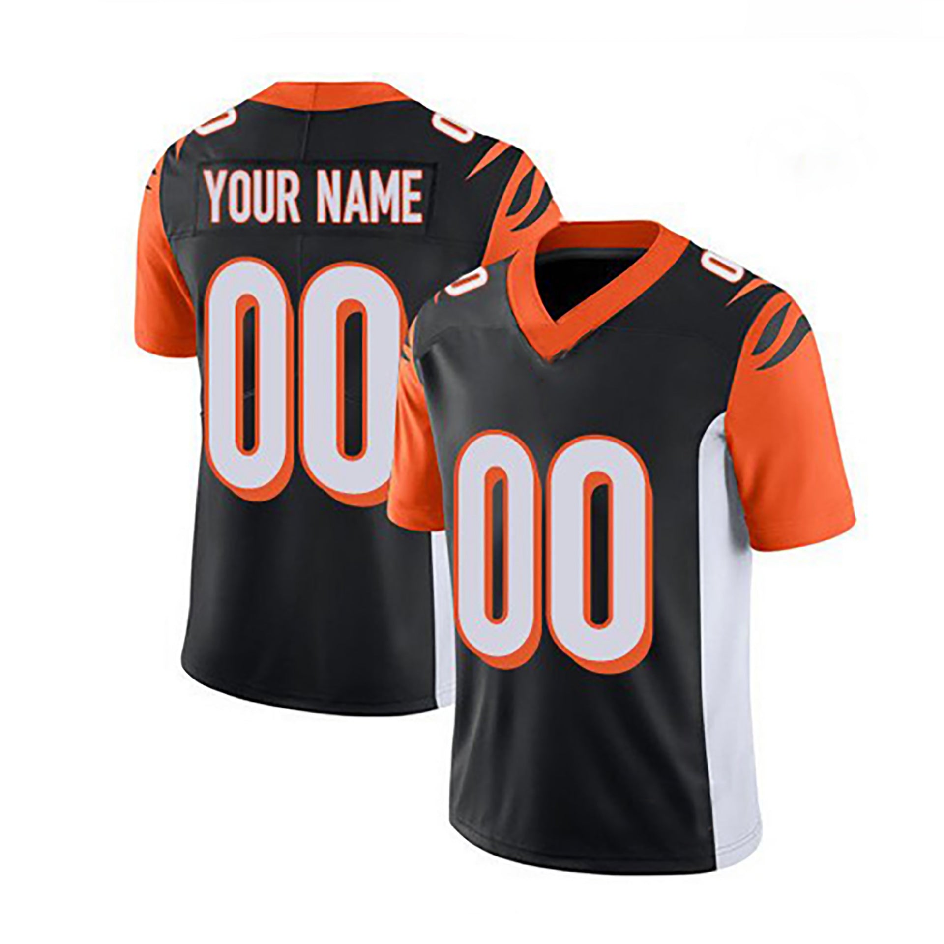 Custom American Football Short Sleeve Jersey