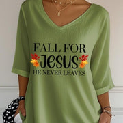 Striped Loose-Fit Crewneck Tee – Comfortable Casual Top for Women