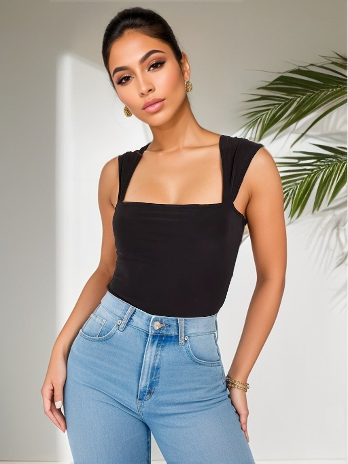 Women's Sexy Slim-Fit Sleeveless Jumpsuit