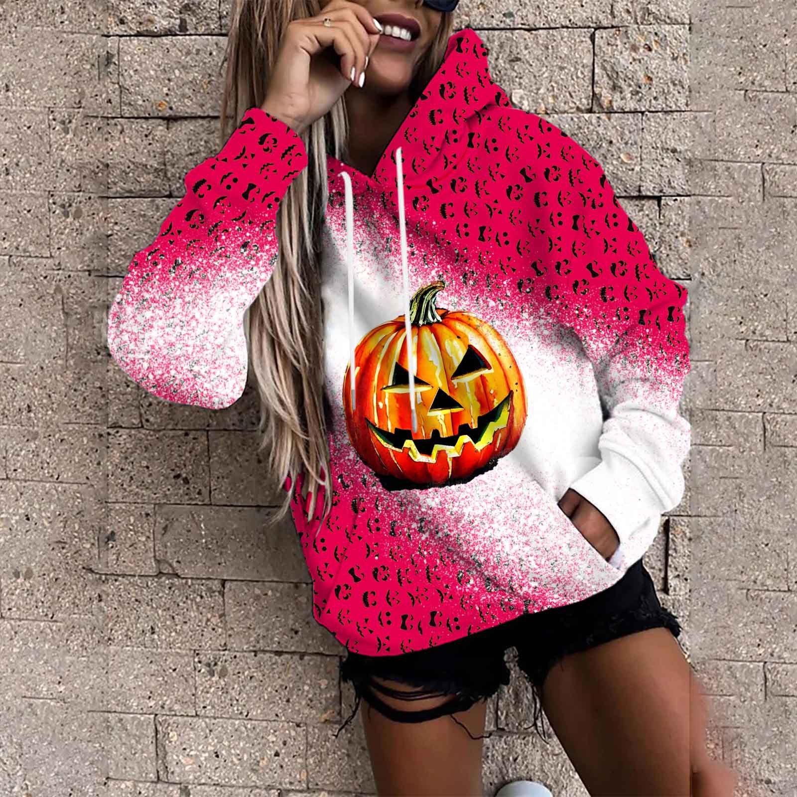 Women's Halloween Padded Streetwear Sweatshirt