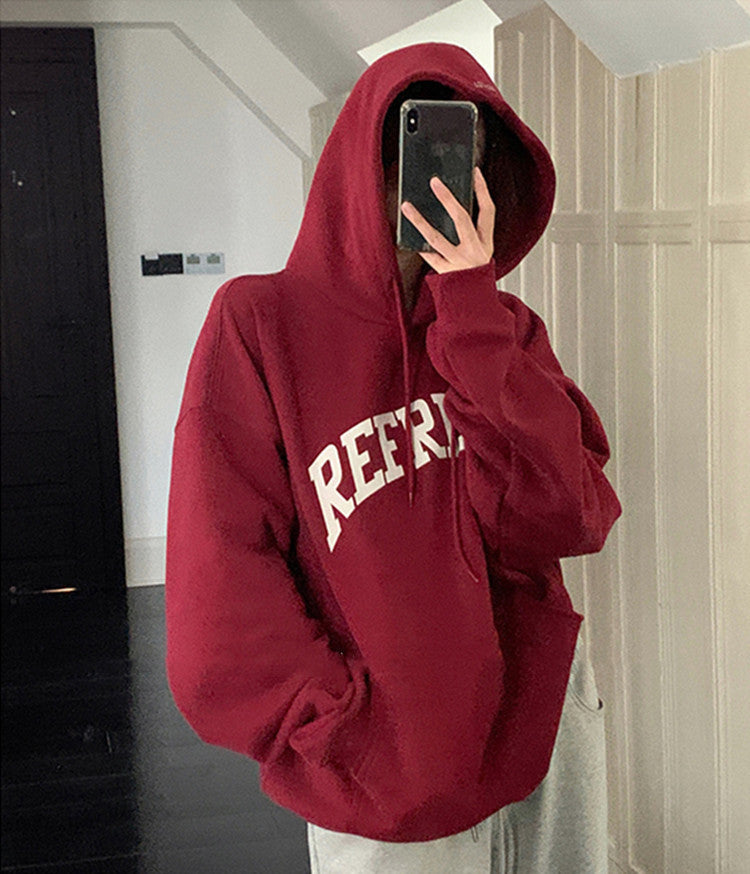 Cozy Oversized Autumn Winter Pullover Hoodie