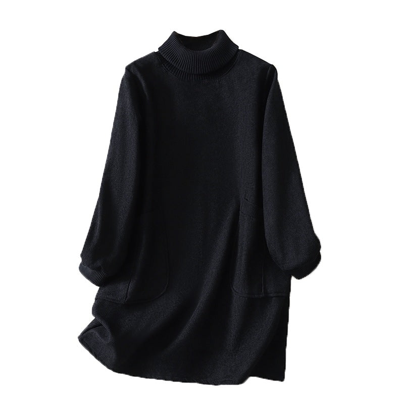 Womens Thickened Warm Casual Dress