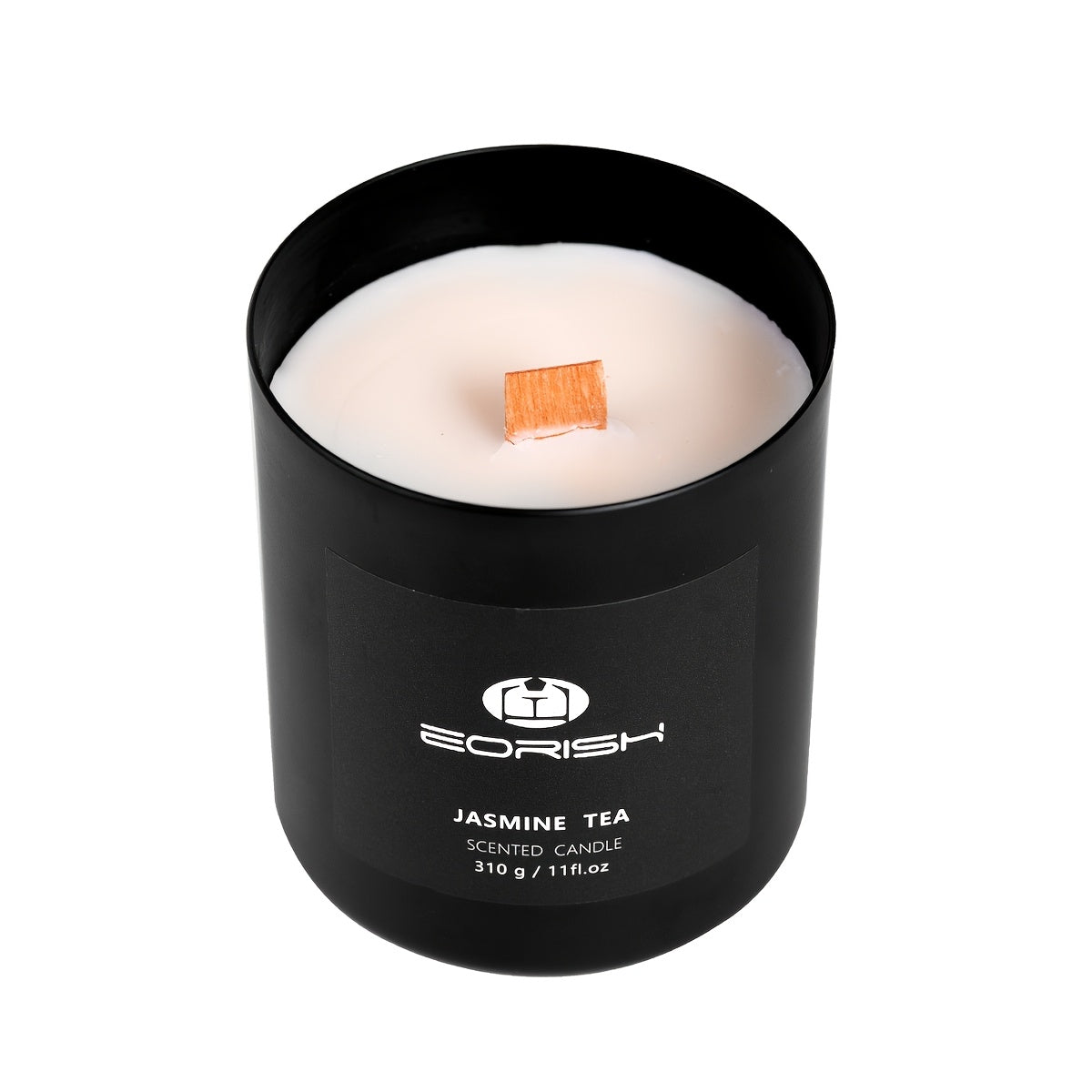 11‑Ounce Soy Wax Jar Candle – Large Capacity, Alloy Container, Aromatherapy with Essential Oils