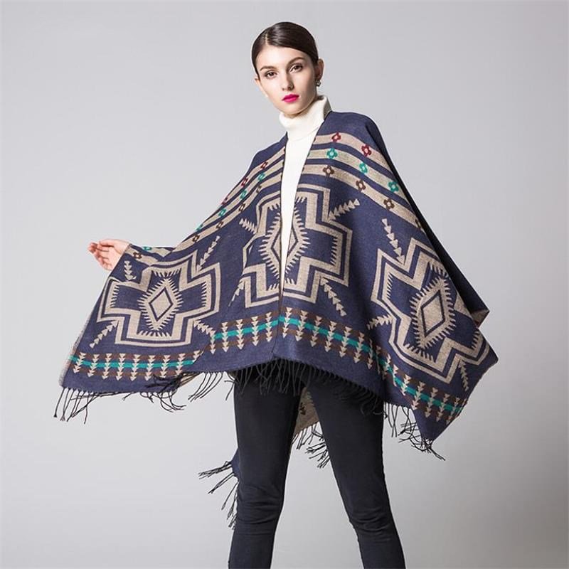 Four Seasons Jacquard Shawl Scarf
