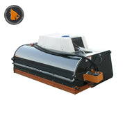 72 Hydraulic Skid Steer Sweeper Broom with Water Tank Heavy Duty Attachment for Farm Yard Cleaning