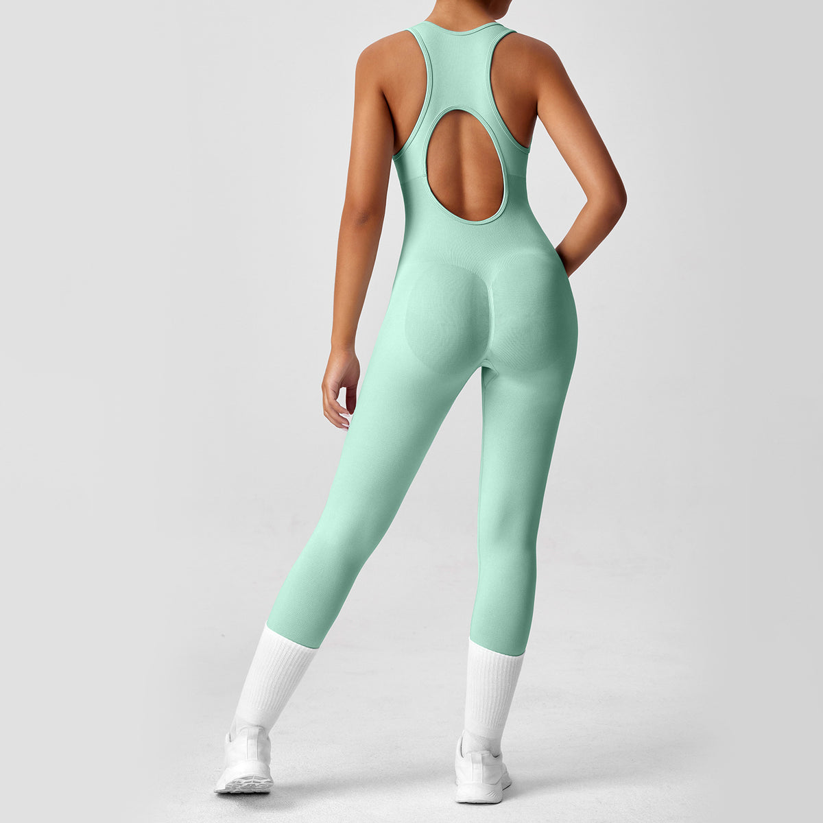 Seamless Fitness Jumpsuit One-Piece Yoga Romper