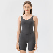 Sculpting Casual Solid Jumpsuit for Women