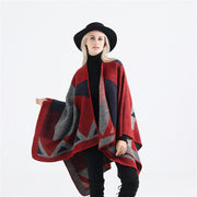 Stay Cozy in Style with Geometric Shawl