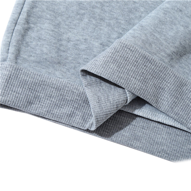 Printed Crew Neck Sweatshirt Autumn And Winter European And American Style Women Top Loose Fashion
