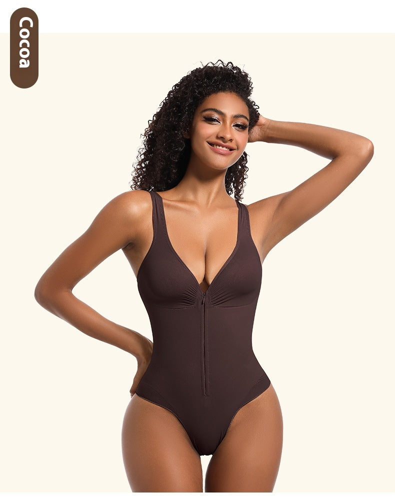 Seamless Backless Shaping Bodysuit & Belly Control Shapewear