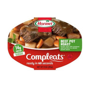 Beef Pot Roast Meal in Plastic Tray