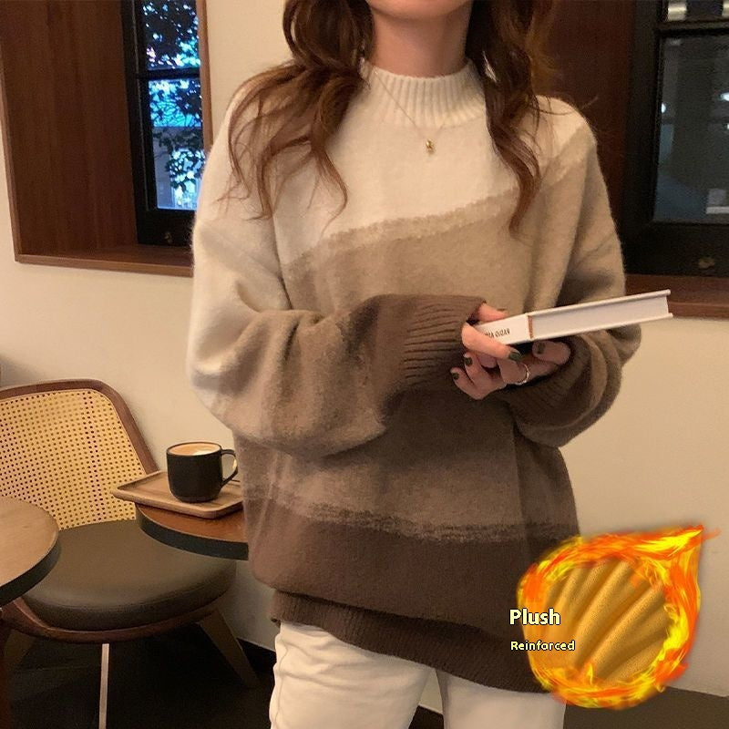 Autumn and Winter New Niche Design Casual Sweater