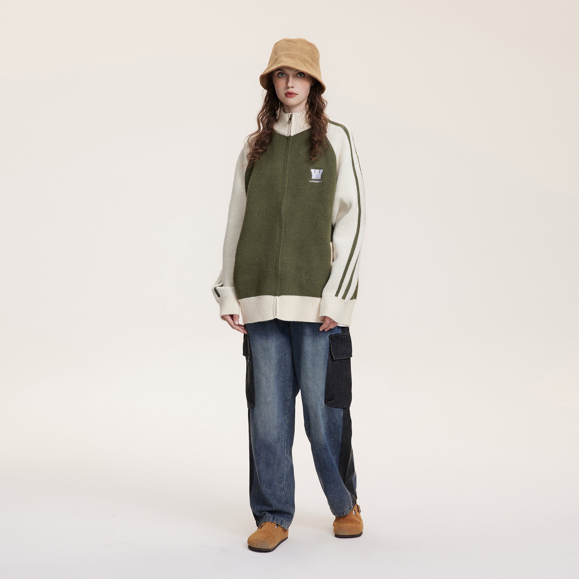 Japanese Loose Unisex Knit Sweater - Cozy Fall Pullover