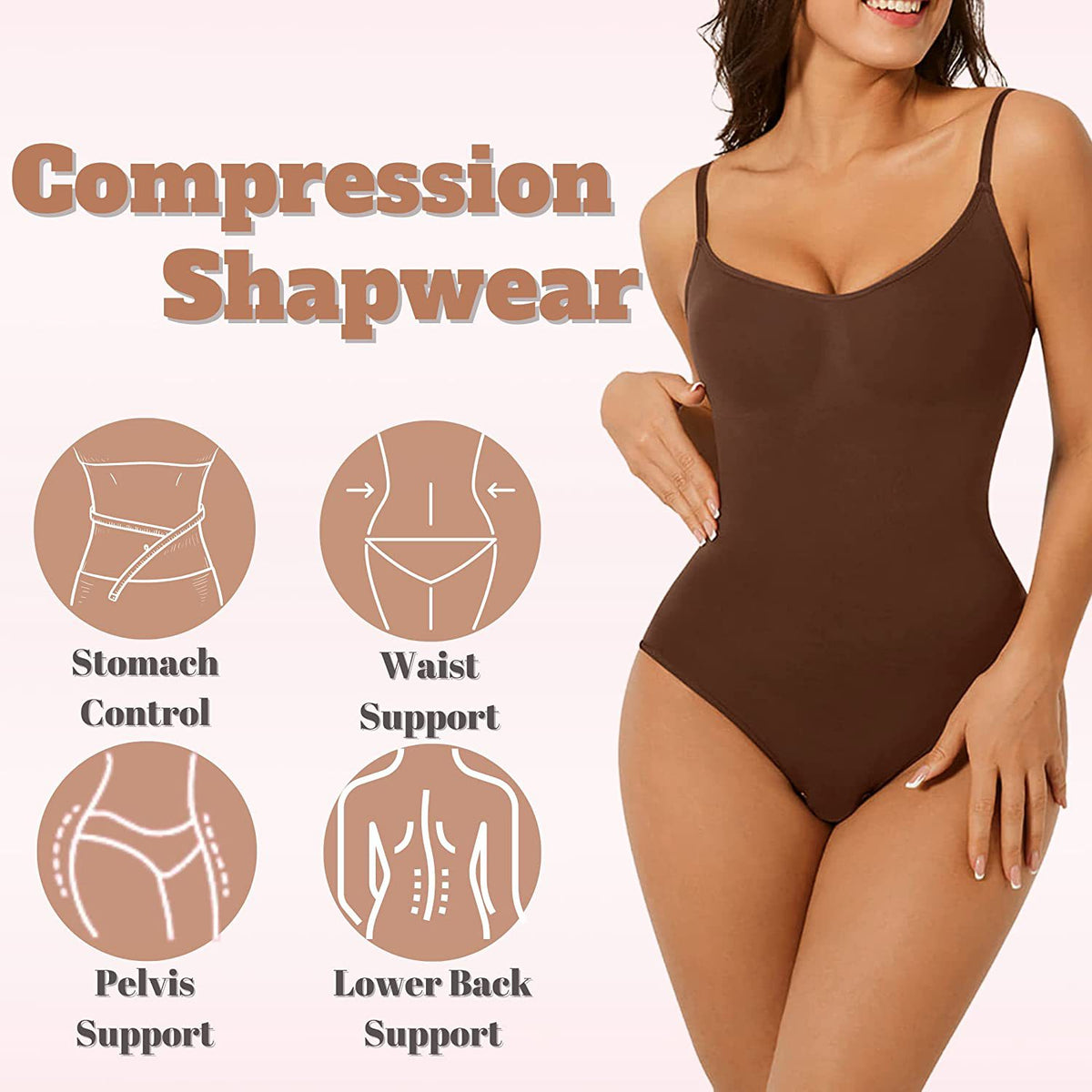 Seamless High-Waist Shaper Panties & Hip Lifter