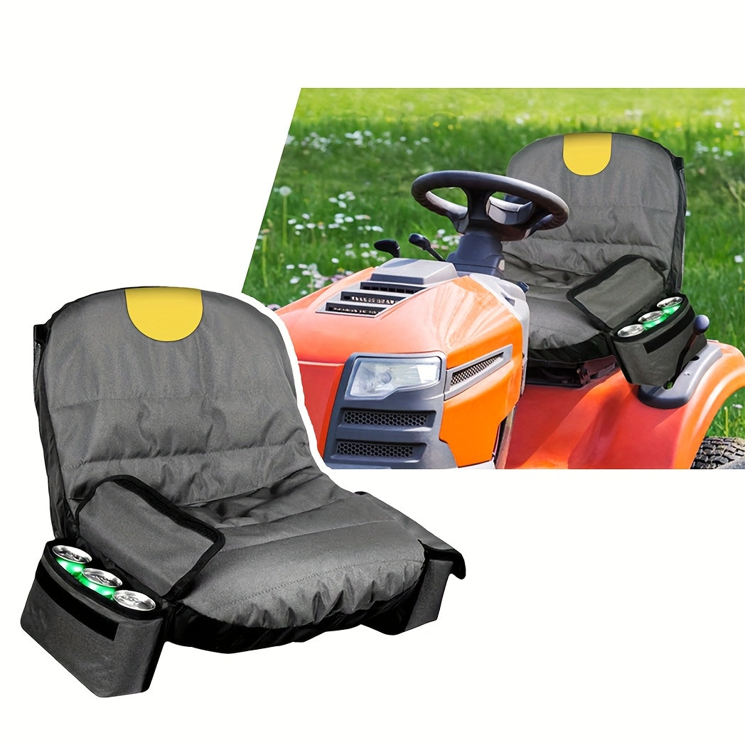 Heat‑Resistant 600D Oxford Seat Cover for Riding Lawn Mowers