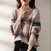 Women's Half Turtleneck Knitted Bottoming Shirt