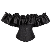 Jacquard Ribbon Satin Lace Court Lady