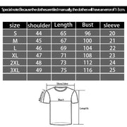 Bold Cartoon Print Casual Round Neck T-Shirt