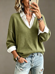 Everyday Casual Elegant Long-sleeve Sweater