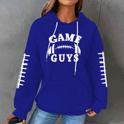 Cozy Drawstring Long-Sleeve Women's Sweater Coat
