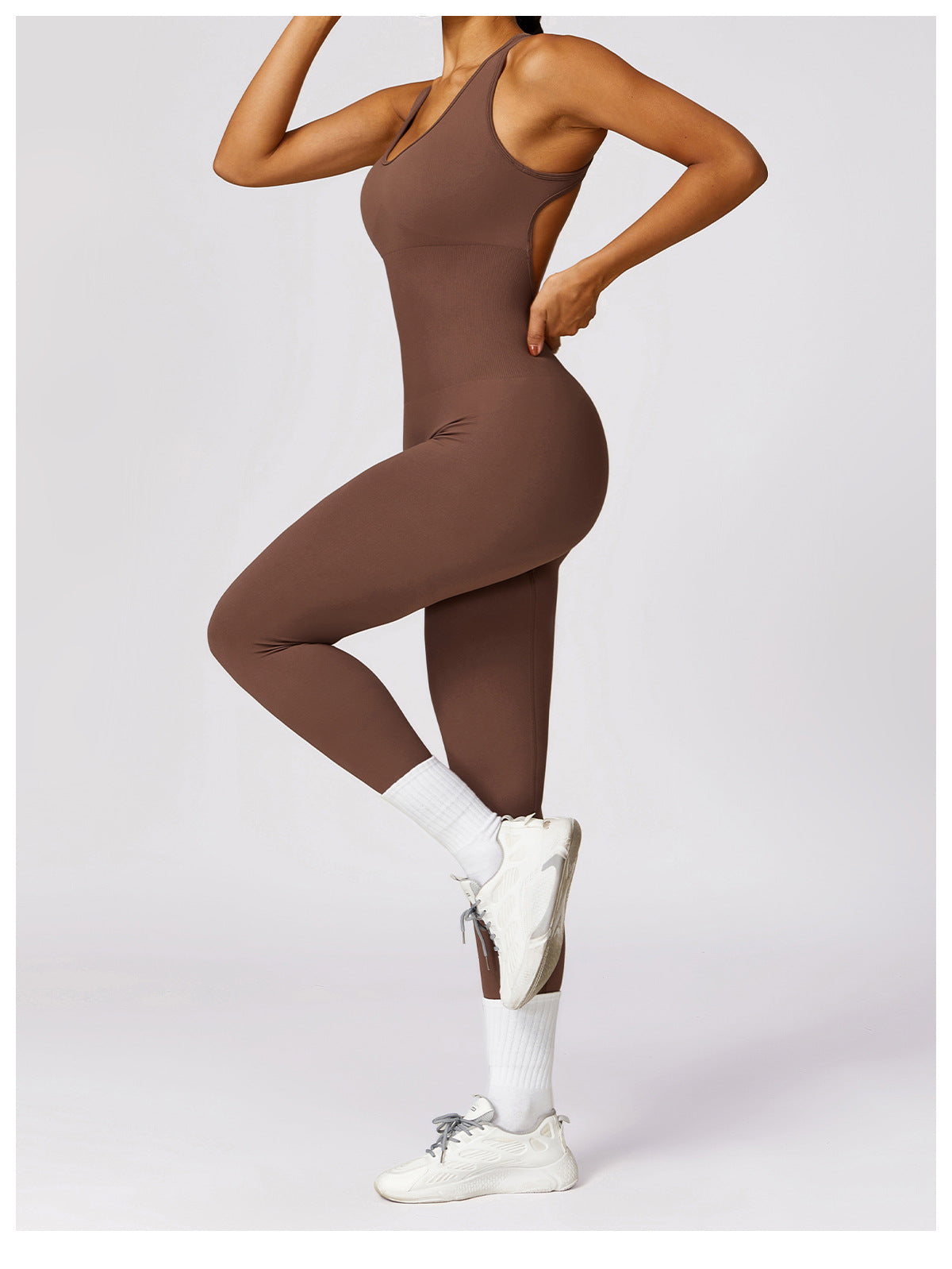 Women's Back-Shaping One-Piece Sports Romper