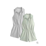 Plus Size Summer Casual Loose Jumpsuit Romper