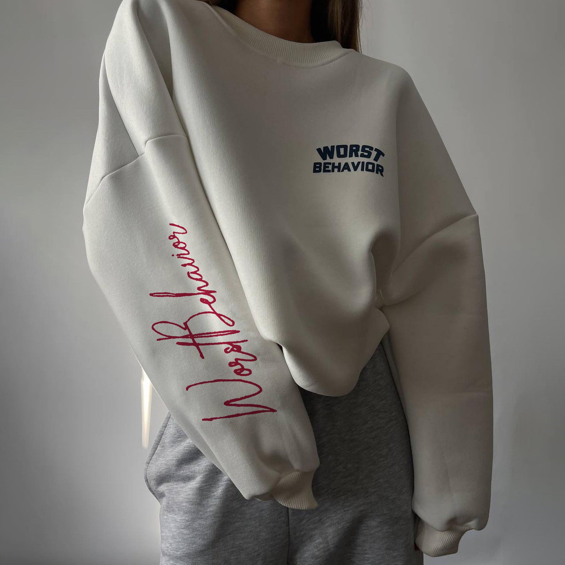 Cozy Japanese Round Neck Women's Sweater