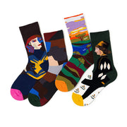 Vibrant Art Socks