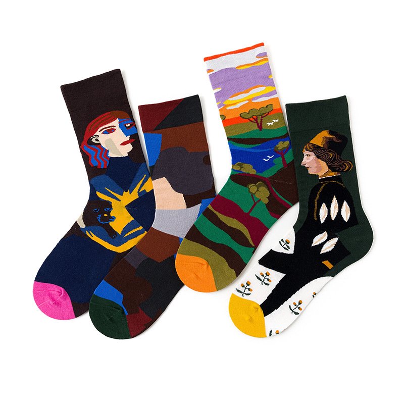 Vibrant Art Socks